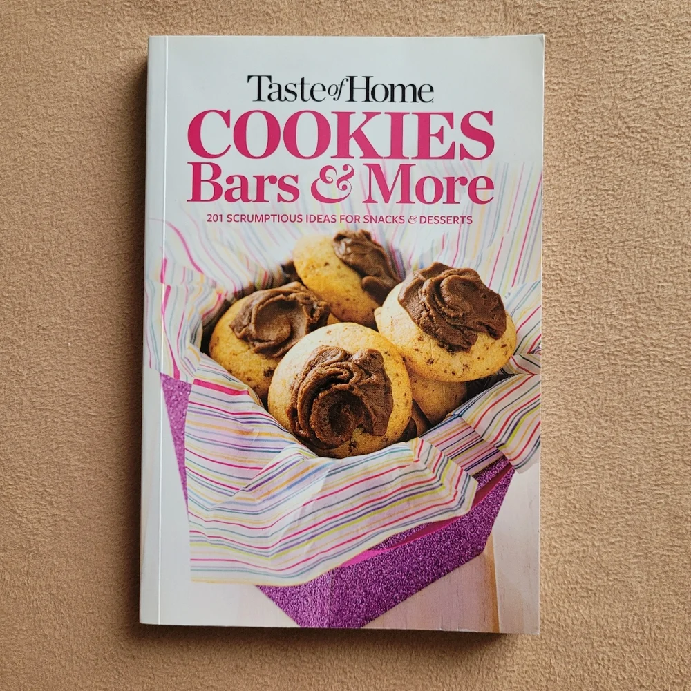 Taste Home Cookies Snack Bars Desserts Recipes 2015 Book Paperback Retro Classic